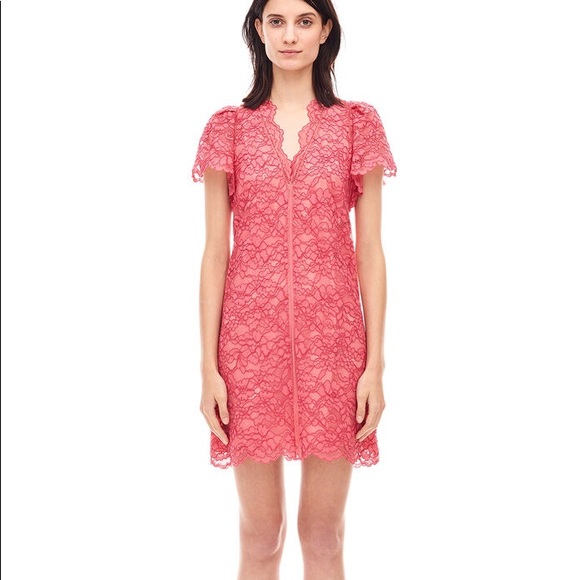 Rebecca Taylor | Dresses | New Pink Lace Shift Rebecca Taylor Dress Size |  Poshmark